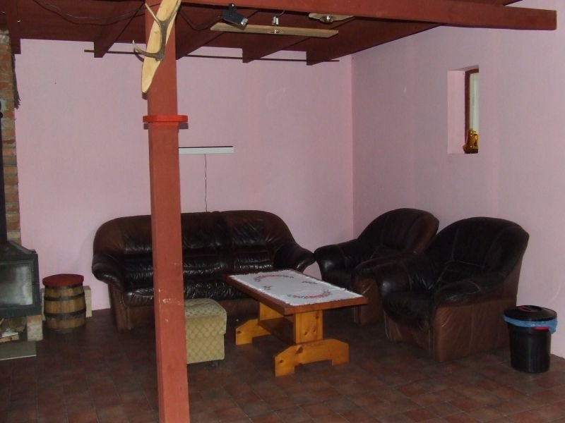 Sala kominkowa - fotele i sofa